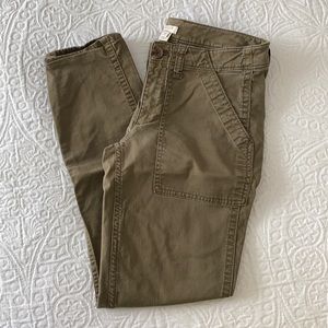 J.Crew Utility Chino, size 0